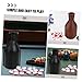Toddmomy Billiard Dice Prop Set - 2 Portable Plastic Shaker Bottles for Pool Table Number Game Snooker Bottle Props Ideal for Home Bars and Game Rooms