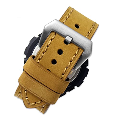 Casio MTG-B1000 G1000 bracelet en cuir marron argent 26 mm pour retrouver le confort d'un cuir