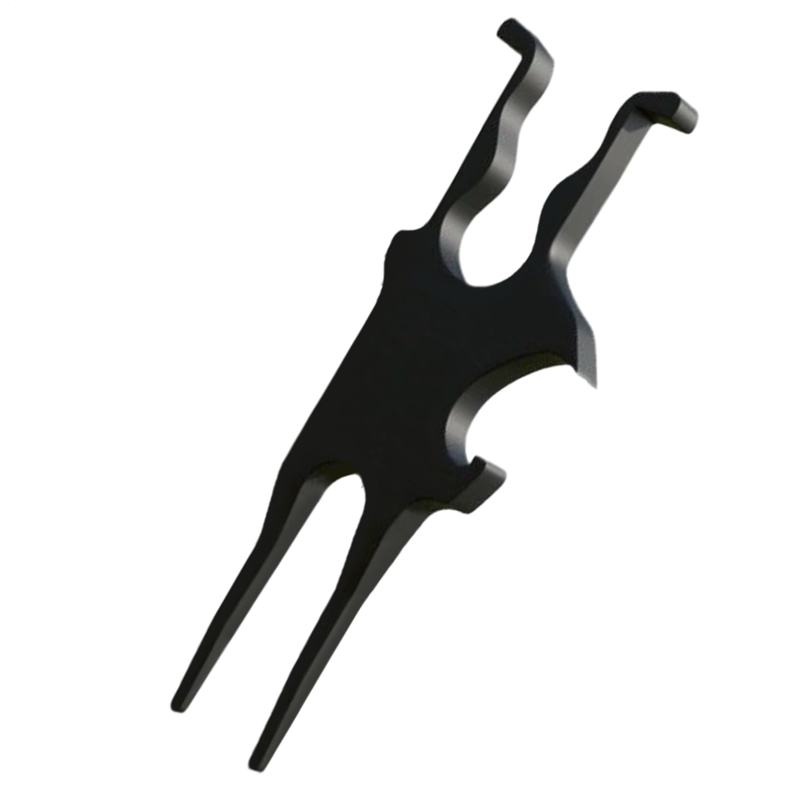 Outil de divot de golf, outil de golf Gimme, fusil de chasse à bière et outil de divot, 2 en 1 Golf E ssential, marqueur de balle magnétique inclus, 10,2 x 3,8 x 0,6 cm, pour jeux de plein