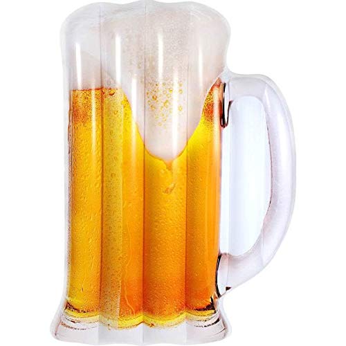 Wanna Party Inflatable Giant Beer Mug Pool Float