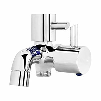 10x bib2in1turbo Brass Bib Tap, Silver, Chrome, Polished Finish
