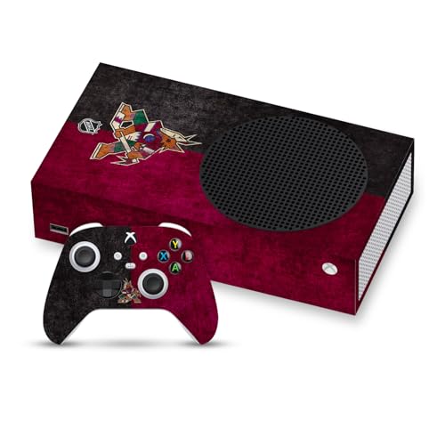 Xbox Series S skin Arizona Coyotes autocollant vinyle NHL pour console et manette