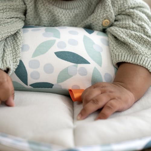 ​Ingenuity 6-in-1 Baby-Spielcenter – Multifunktionales Aktivitäts-Jumperoo – Umwandelbar in Spielgym, Spielhaus & Spieltisch – Inklusive Spielbügel & Bauchlagekissen – Natur-Thema – Für 0-24 Monate