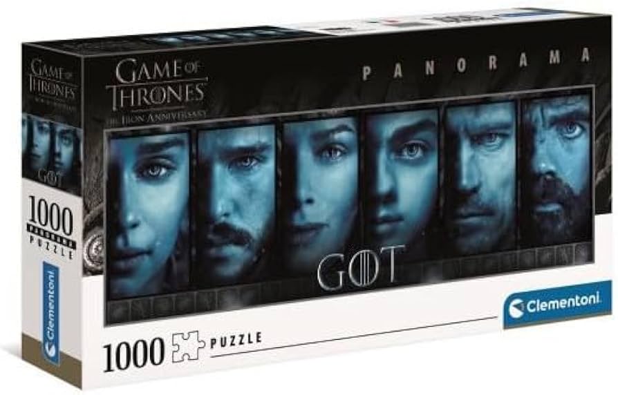 GAME OF THRONES パズル 2点セット Amazon.com: Clementoni Game of Thrones Thrones 500-Piece Adult
