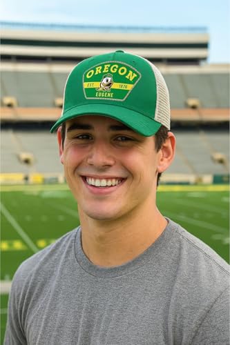Oregon University Hat Classic Relaxed Fit Mesh Trucker miniatura 3