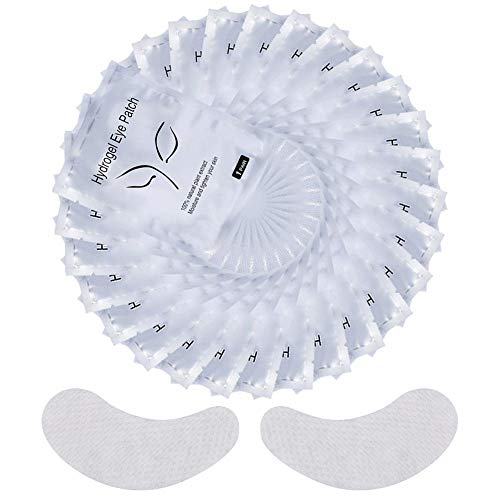 150 Pairs Set,Under Eye Pads, Lint Free Lash Extension Eye Gel Patches for Eyelash Extension Eye Mask Beauty Tool (Silvery)