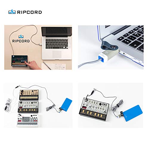 Myvolts Ripcord Usb To 9V Dc Power Cable Compatible With Korg Volca Bass/Beats/Drum/Fm/Keys/Kick/Modular/Mixer/Newbass/Sample - Power Your Korg Volca From Usb #TOP5