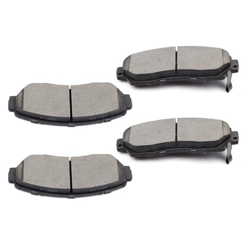 Image of ECCPP Front Disc Brake Pads Kits[4] Ceramic D1521 w /Hardware