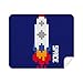 Space Ship Rocket Fire Universe Pixel Cleaning Cloth Screen Cleaner 2pcs Suede Fabric