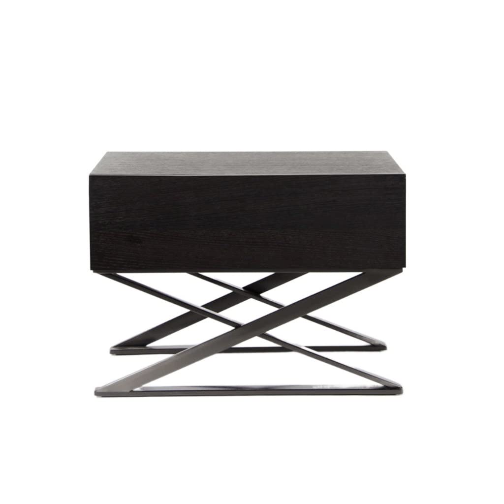 Table de nuit gain de place pour nettoyer facilement sous le meuble de chambre
