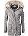 Produktbild Navahoo Damen Winter-Jacke Winter-Mantel Schneeengel (vegan hergestellt) Grau Gr. L