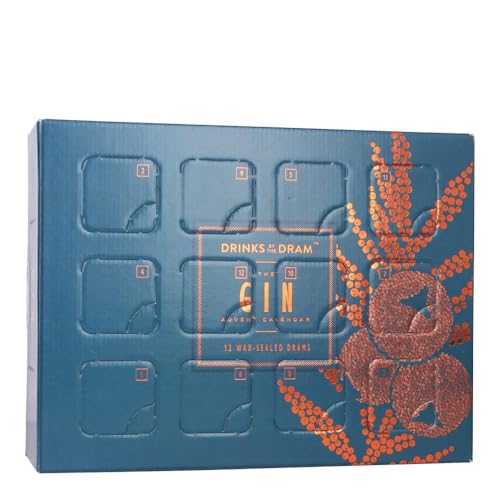 Gin Collection - 12 Day of Gin Advent Calendar | 12 x 3cl | Adult Advent Calendar for Men and Women - 2025 Release