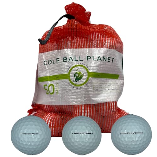 Golf Ball Planet 50 Pack of Pro V1 and Pro
