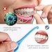 lanjue 6pcs Aligner Removar Tool, 2-in-1 Clear Aligner Removal Tool with Tongue Scraper Retainer Remover Tool Oral Care Disassembly Accessories Braces Removal Kit(6 Colors)