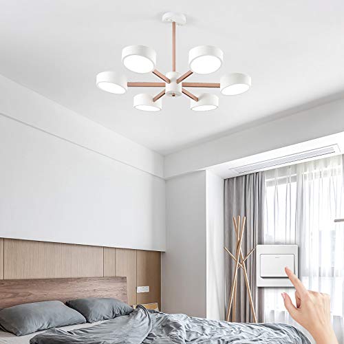 Plafonnier LED réglable TonHan 9013D pour un salon chaleureux