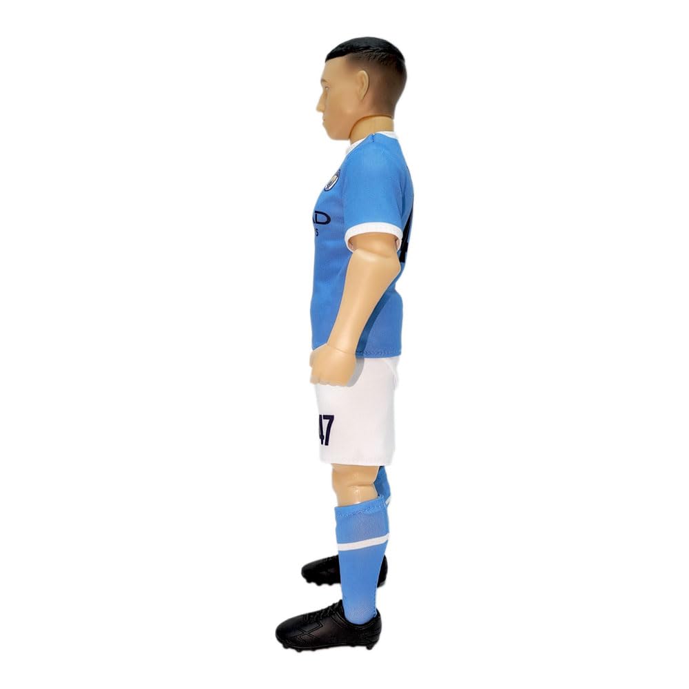 Sockers Figuras de héroe de fútbol con licencia oficial: Phil Foden, 30 cm de alto
