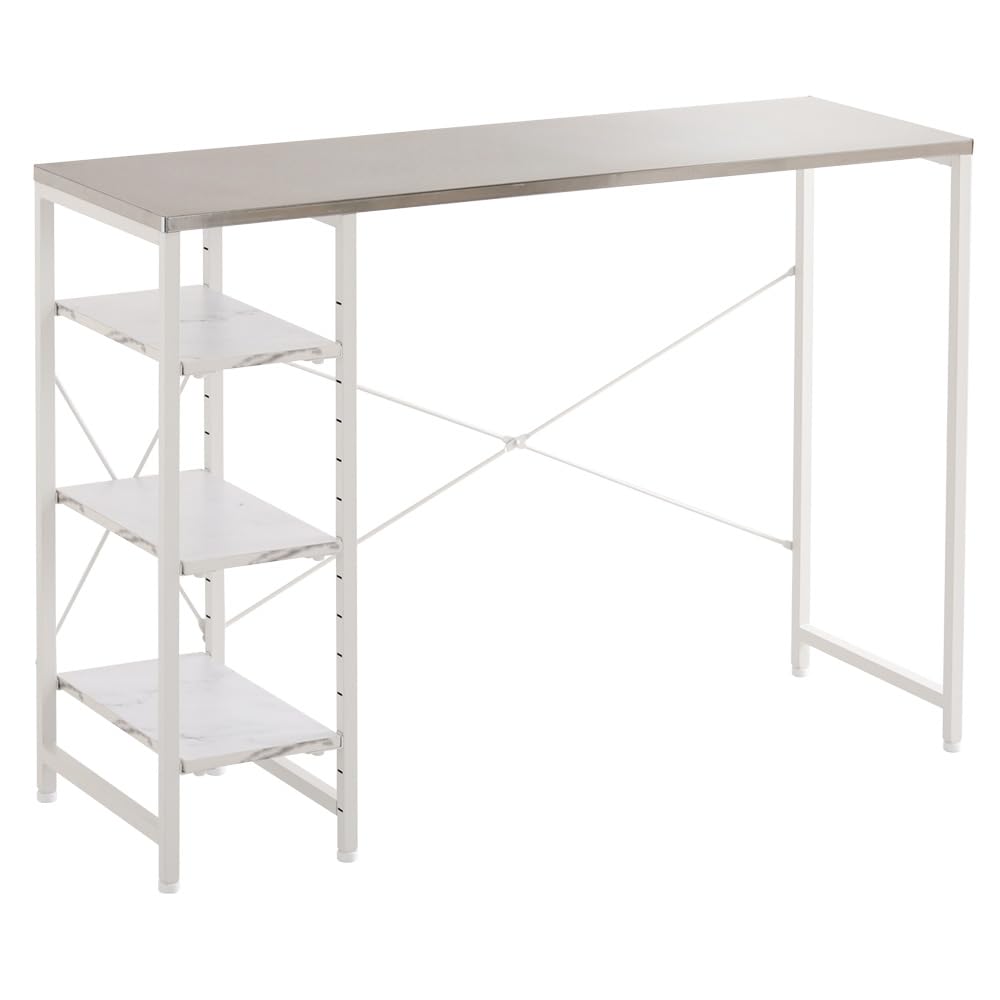 Amazon.co.jp: ホームテイスト ステンレス天板キッチンカウンター