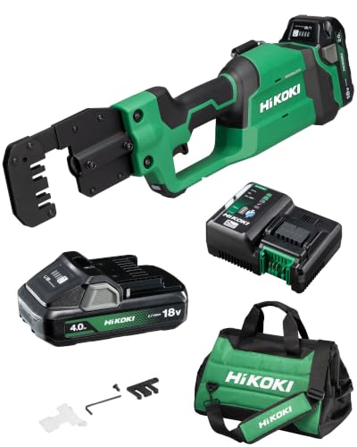 �y�Z�b�g�����z HiKOKI(�n�C�R�[�L) 18V�[�d��M�o�[�J�b�^ CE18DYMA(BH) + 18V���`�E���C�I���d�r BSL1840M