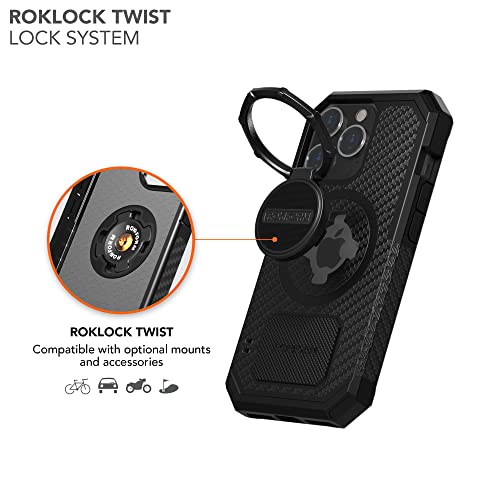 Rokform - Iphone 13 Pro Rugged Case + Pro Series Bike Phone Mount #TOP4