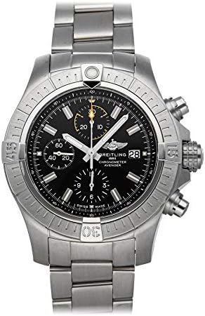 Breitling Super Avenger Mechanical (Automatic) Black Dial Mens Watch A13317101B1A1