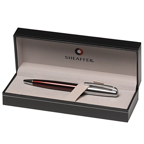 Stylo Sheaffer 500 rétractable rouge à écriture fluide et nette