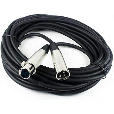 CBI MLC LowZ XLR Male to XLR Female Microphone Cable, 20 Feet