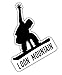 Loon Mountain New Hampshire Ski Adventures Souvenir 2 Inch Vinyl Decal Sticker Board Design