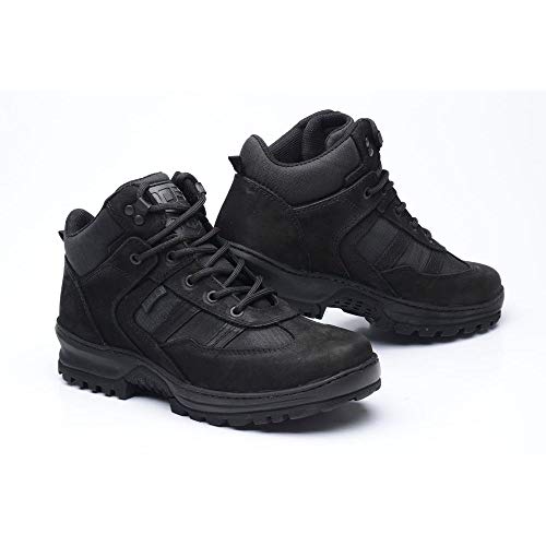 Bota Tática Cano Baixo AS12 Preta - 8018 P