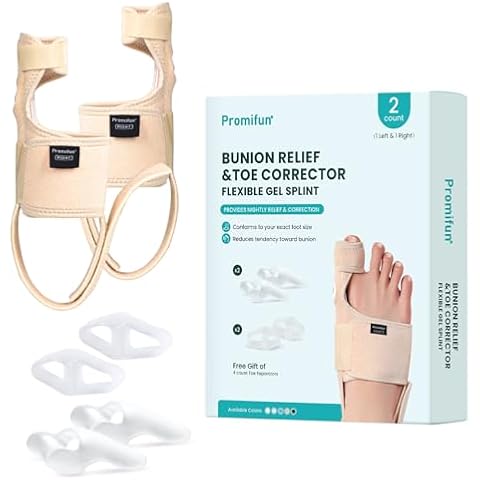 Promifun Bunion Corrector Adjustable Splint Cover