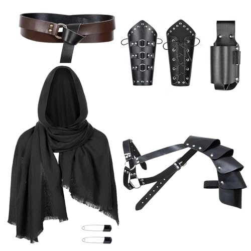 Tenue de combat essentielle médiévale ajustable pour adulte