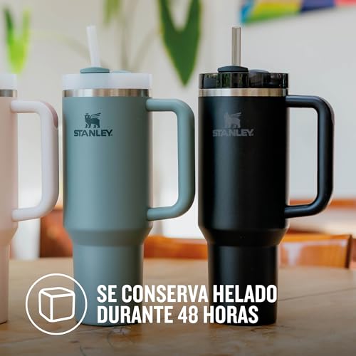 Miniatura 4 de Stanley Quencher H2.0 Flowstate Tumbler 1.2l - Termo Conserva El Frío 11 Horas - Helada Durante 48 Horas - Botella Agua Acero Inoxidable - Taza Termica - Vaso Termico Sin Bpa - Black Tonal