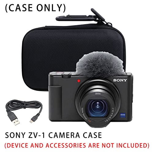 Estuche rígido EVA para cámara Sony ZV-1 pequeño miniatura 7