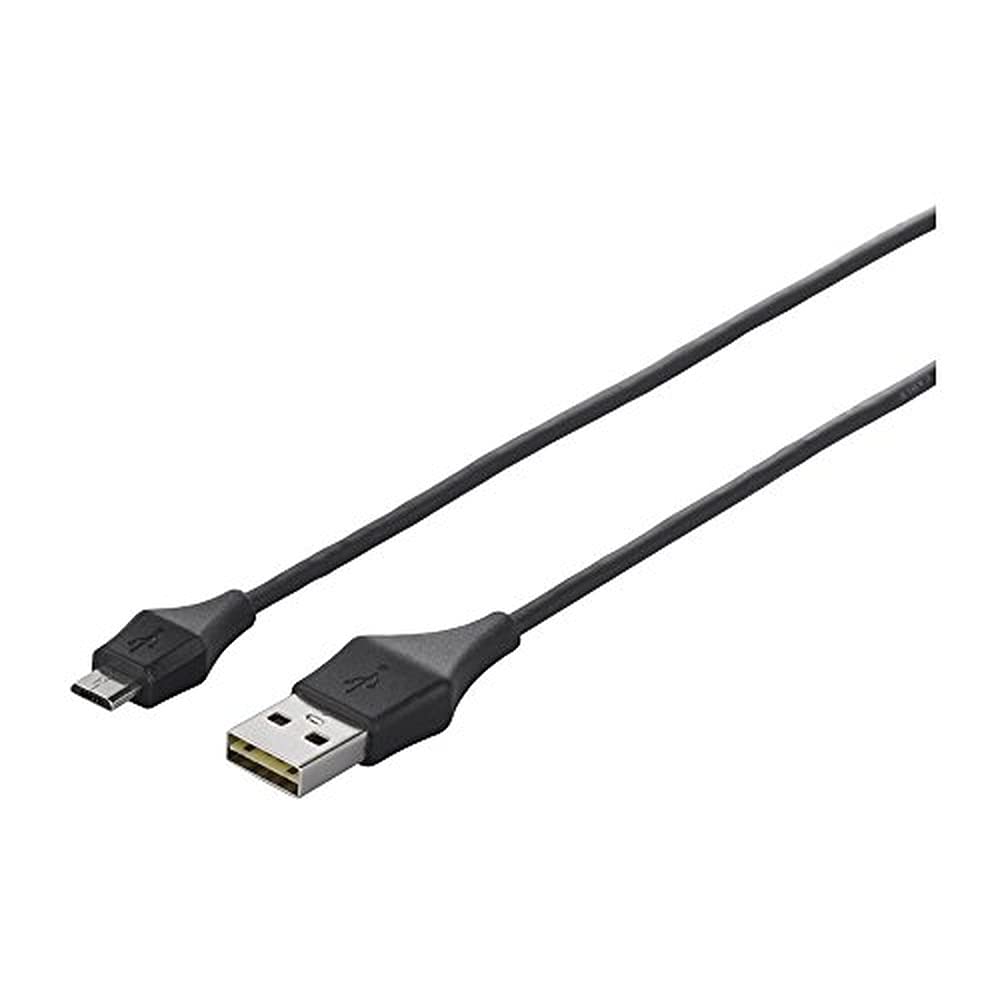 バッファロー Buffalo Both USB 2.0 Cable (A to microB) 0.2m Black BSUAMBDU202BKA