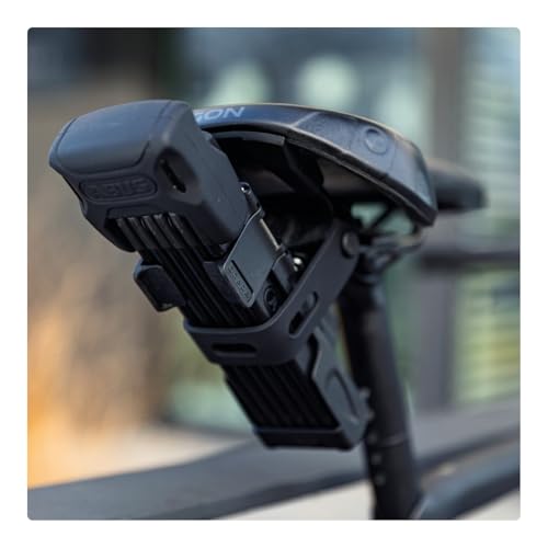 ABUS Faltschloss Bordo 6000K mit SH-Schlosshalter - Fahrradschloss mit XPlus Zylinder für hohen Manipulationsschutz - ABUS-Sicherheitslevel 10 - Länge 90 cm