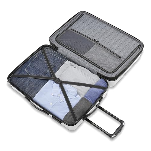 Image of Samsonite Omni, Birch White, 2-Piece Set (Carry-on /Large), Omni 2 Hardside Expandable Luggage With Spinner Wheels