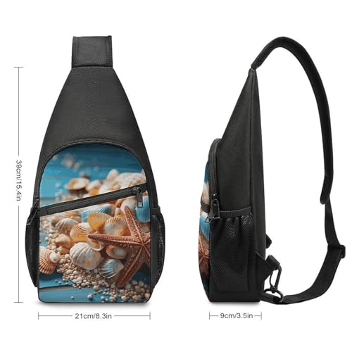 Morrales de senderismo crossbody para mujer y hombre miniatura 2