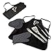 PICNIC TIME Atlanta Falcons BBQ Apron Tote Pro Grill Set,Black