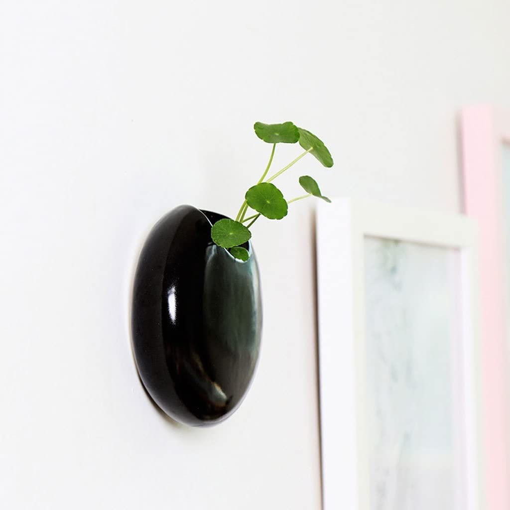 Retro Wandblumentopf Aus Keramik - Hängender Pflanzkübel Für Sukkulenten