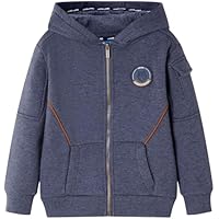 vidaXL Sudadera Infantil con Capucha Cremallera Ropa de Niños