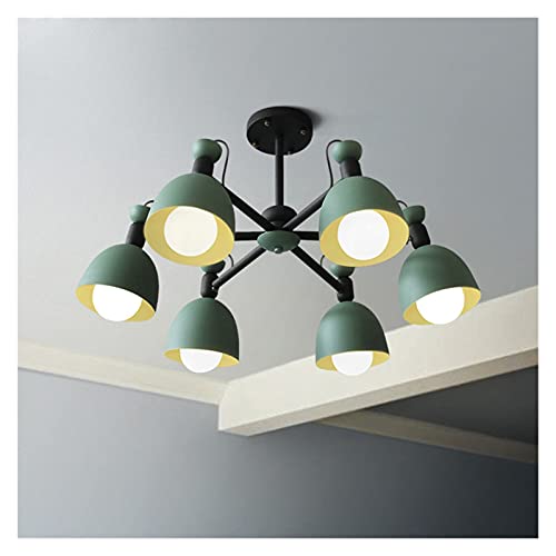 Chandelier minimaliste E27 pour illuminer vos soirées de salon - 3