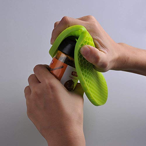 Smithcraft Silicone Trivets For Hot Dishes, Pots And Pans, Hot Pads For Kitchen, Red Silicone Pot Holders, Silicone Mats For Kitchen Quartz Counter Heat Resistant Mat, Flexible Table Trivet Mat Set 4 #TOP3