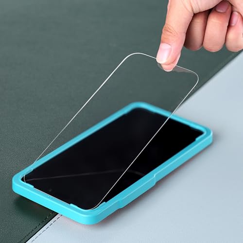 Image of Ibywind for iPhone 17 Pro 5G Screen Protector,2 Pack,9H Hardness Tempered Glass and Camera Lens Protector,with Alignment Frame,Full Coverage,Bubble Free,Fingerprint Unlock,Scratch Resistant