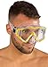 Cressi Pano 3 & Supernova Dry Mask & Snorkel Kits, Clear/Yellow