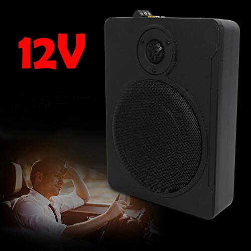 600W Ultradunne Aluminium Auto Subwoofer met Onderstoel Bevestigingskit - Afbeelding 4