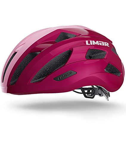 Limar Casco Road MALOJA Amaranto Rosa M, Adultos Unisex