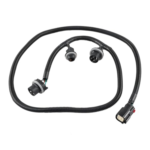 WMPHE Driver Side Tail Lamp Wiring Harness Compatible with Chevy Silverado GMC Sierra 1500 2500HD 3500HD 2016 2017 2018 2019, Replacement for 23295978, Tail Light Wire Socket Wiring Harness Kit