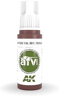 AK Acrylics 3Gen AFV AK11328 RAL 8012 Rotbraun (17ml)