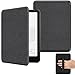 Produktbild MoKo Hülle für 7" Kindle Paperwhite (12. Generation-2024) und Kindle Colorsoft Signature Edition 2024, Leichte Hülle mit Handschlaufe Auto Wake/Sleep für Kindle Paperwhite 2024, Denim Schwarz