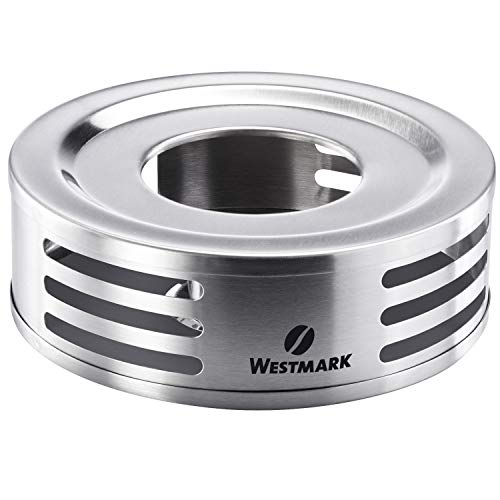 Westmark Stövchen/Teewärmer/Kaffeewärmer, ø 15 cm, Rostfreier Edelstahl, 24842260