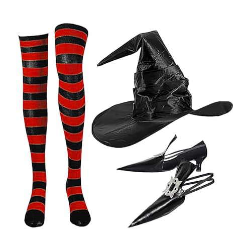 Ensemble de Vêtements de Mascarade Fluides pour Soirée Sorcière - 7